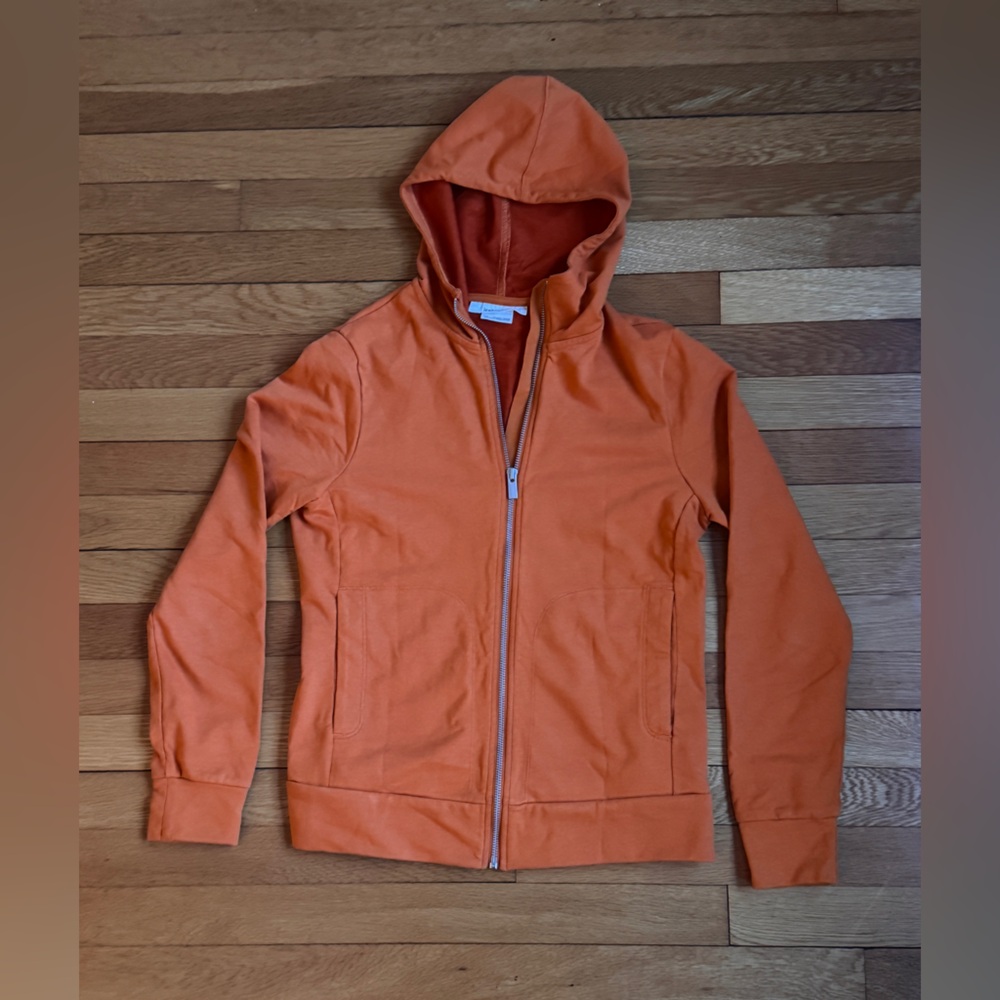 Icebreaker Burnt Orange Zip-Up Women’s Hoodie